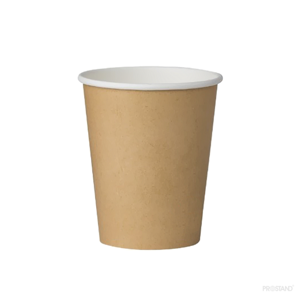 Pahare din hârtie de unică folosință ACCAS Kraft, 180 ml, 7 OZ, 50 buc.