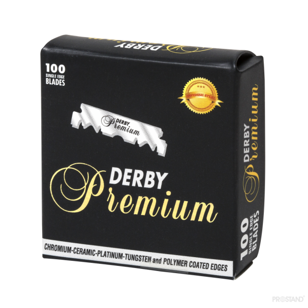 DERBY PREMIUM Lame pentru aparat de ras, 100 buc.