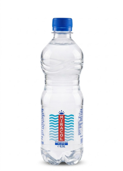 Apă potabilă plată MIRACOL   0,5 L, 12 buc