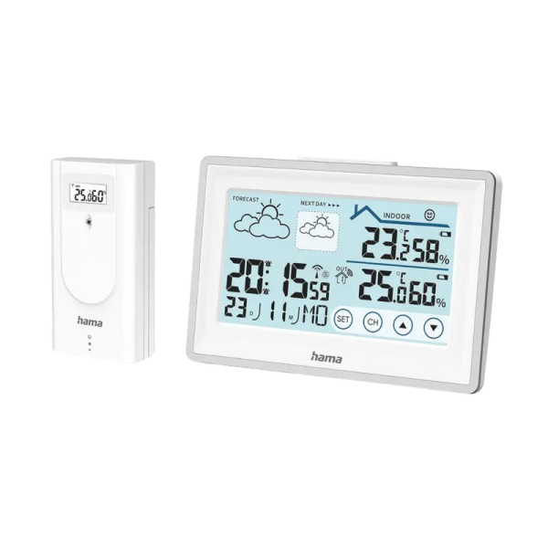 Smart senzor de temperatura și umiditate HAMA Bahamas, Alb