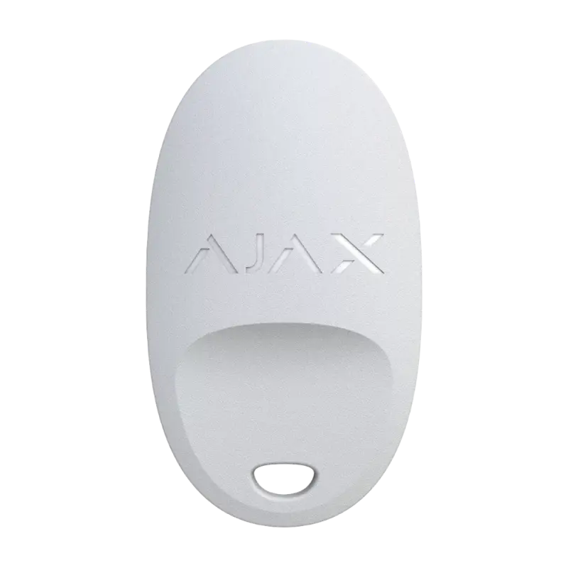 Buton de urgență Ajax SpaceControl, Alb