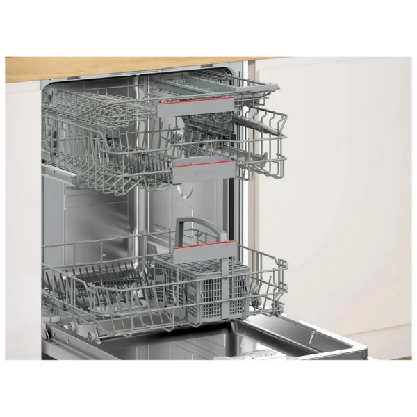 Mașină de spălat vase Bosch SMV4ENX06E, Oțel inoxidabil