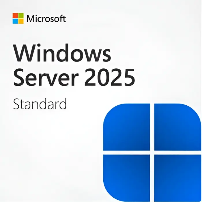 Sistem de operare Windows SVR Std 2025, 64 de biți, DSP OEI DVD 16 nuclee, Engleză