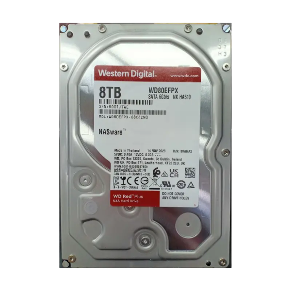 Unitate HDD Western Digital WD Red Plus, 3.5", 8 TB <WD80EFPX>