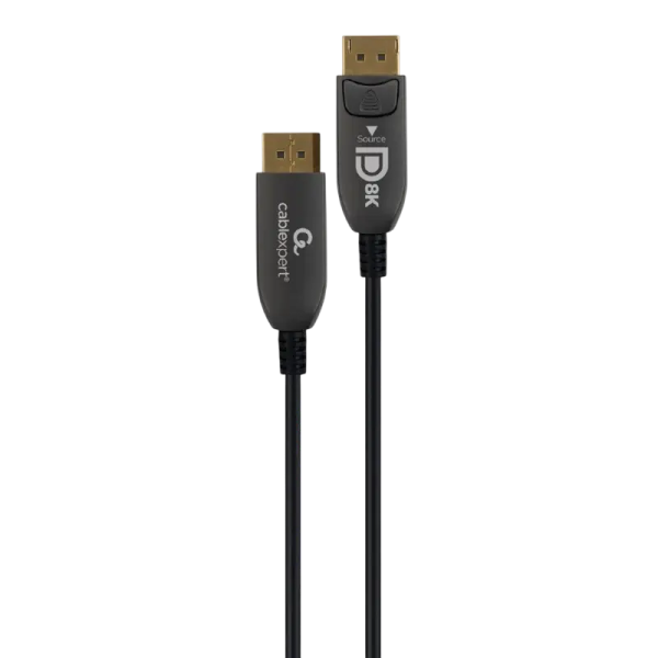 Cablu Video Cablexpert AOC Premium Series, DisplayPort (M) - DisplayPort (M), 20m, Negru