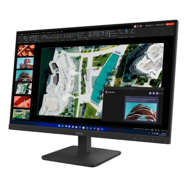 27" Monitor Lenovo ThinkVision S27-4e, IPS 1920x1080 FHD, Negru