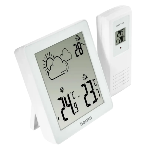 Smart senzor de temperatura și umiditate HAMA Zakynthos, Alb