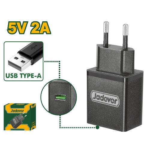 Stație de încărcare USB portabilă cu acumulator Li-Ion 20V 1.5Ah; Jadever