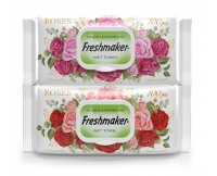 Servetele umede Freshmaker 100 buc  Rose cu capac