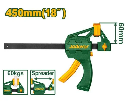 Clemă cu strângere rapidă (tip pistol) 450x60mm JDCP4318 Jadever