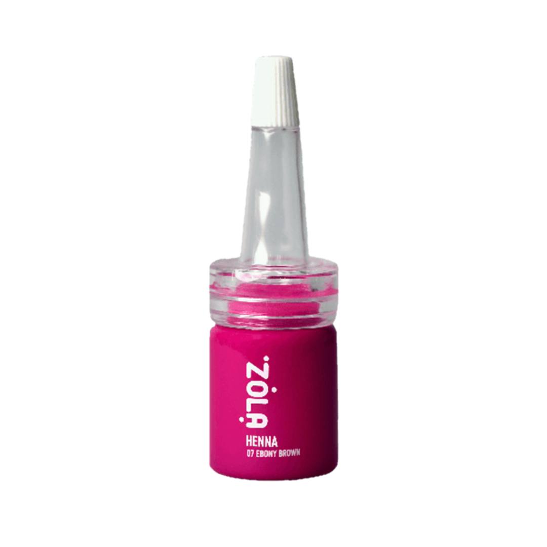 Henna profesională pentru sprâncene ZOLA 5 g (07 EBONY BROWN)