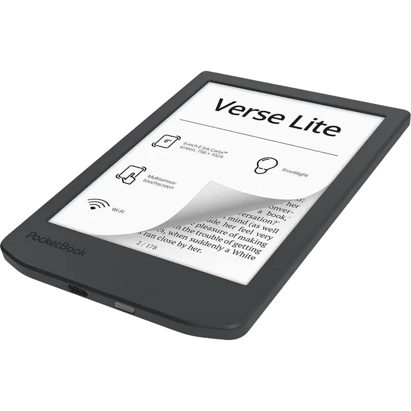 eBook Reader PocketBook 619 Verse Lite, Gri