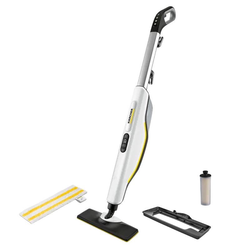 Aparat de curățat cu abur Karcher SC 3 Upright EasyFix Mop 1.513-530.0, Alb