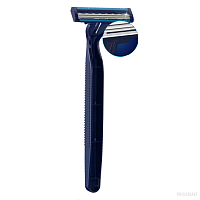 DERBY SAMURAI2 Aparat de ras de unică folosință cu 2 lame, albastru