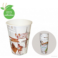 Pahare hirtie BIO 350gr 10buc VH-0350