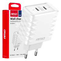 04288 Încărcător de perete 35W, 2xUSB-C (GSM)