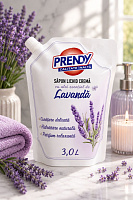 Prendy  Săpun lichid cremă cu ulei esențial de Lavandă 3000 ml