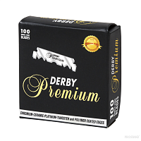 DERBY PREMIUM Lame pentru aparat de ras, 100 buc.