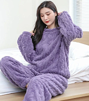 Pijama călduroasă din fleece SANWOOD