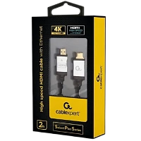 Cablu Video Cablexpert CCB-HDMIL-2M, HDMI (M) - HDMI (M), 2m, Negru