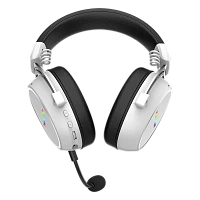 Căști gaming HATOR Hypergang 3, Fără fir, Alb