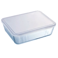 Tava de copt Pyrex 243P000, Transparent