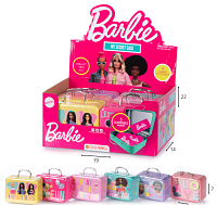 Set-geanta "Barbie" cu inel, bratara, accesorii de par