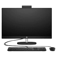 Computer All-in-One HP 27-cr1060ci , 27", Intel Core Ultra 5 125U, 16GB/512GB, FreeDOS, Negru