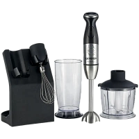 Blender de mână Gorenje HBC807QB, Negru Argintiu