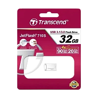 Memorie USB Transcend JetFlash 710, 32GB, Argintiu