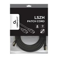 Patch cord Cablexpert PP8-LSZHCU-BK-7.5M, Cat8 S/FTP, 7,5m, Negru