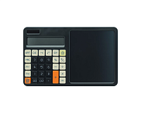 Calculator 12 Digiti cu Tableta de Scris LCD, 270x170 mm, Calculator Birou cu Bloc Notes Digital, Ideal pentru Scoala, Birou si Calcul Rapid