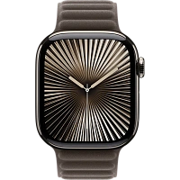 Curea pentru ceas Apple Watch 42mm Magnetic Link, Poliester, Medium, Taupe închis