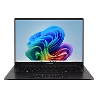 Laptop 14" ASUS Zenbook 14 OLED UM3406KA, Jade Black, AMD Ryzen AI 5 340, 16GB/512GB, Fără SO