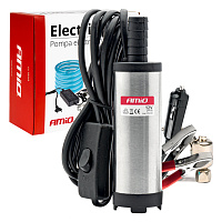 03243 Pompa electrica diesel submersibila 12V/230V, diam. 38 mm, set cu furtun