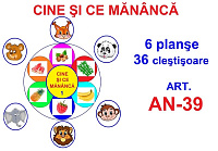 AN-39 Joc cu cleşte Cine și ce mănâncă