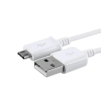 Cablu încărcare și sincronizare Samsung ECB-DU4EWE, Micro-USB/USB Type-A, 1,5m, Alb