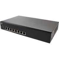 Switch de rețea Cisco SF350-08, 8x 10/100 Mbps