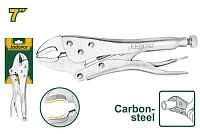 Clește autoblocant (Grip) cu fălci drepte 180mm; Jadever