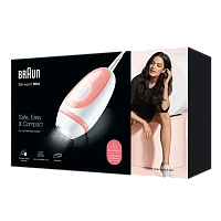 Fotoepilator Braun PL1014 Silk-expert Mini, Roz | Alb