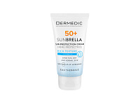 Dermedic sunbrella fluid protectie solara SPF50 ten uscat/normal 40ml