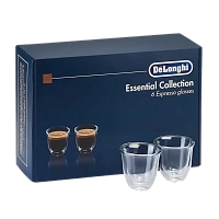 Set de pahare DeLongh DLSC300 90 ml, 2 buc, Transparent