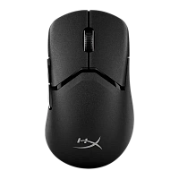 Mouse HyperX Pulsefire Saga, Negru