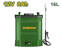 Pompă de stropit electrică (tip rucsac) 16L 8Ah; Jadever