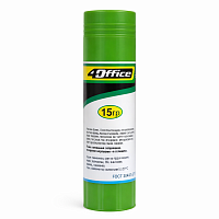 Lipici stick PVA 15 g 4OFFICE, lipici solid pentru hartie carton fotografii, adeziv uscat pentru scoala birou craft hobby