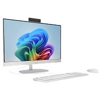 Computer All-in-One HP Next Gen AI 24-ct2000a, 23,8", AMD Ryzen AI 5 340, 16GB/512GB, Windows 11 Home, Alb