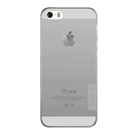 Husă Nillkin iPhone SE/5S/5 - Ultra thin TPU - Nature, Gri