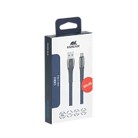 Cablu încărcare și sincronizare Rivacase PS6102 BL12, USB Type-A/USB Type-C, 1,2m, Albastru