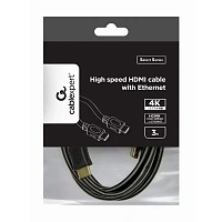 Cablu Video Cablexpert CC-HDMI4L-10, HDMI (M) - HDMI (M), 3m, Negru