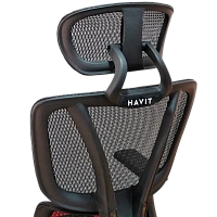 Scaun Gaming Havit GC919, PVC Piele, Negru | Roșu